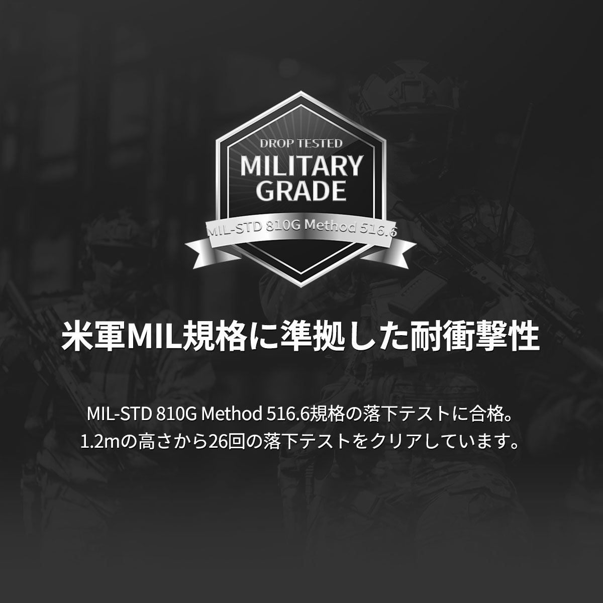 ☆送料無料 落下テスト5.5mクリア 米軍MIL規格 Pe 046612 480 ☆送料無料 落下テスト5.5mクリア 米軍MIL規格 Pe 046612 480