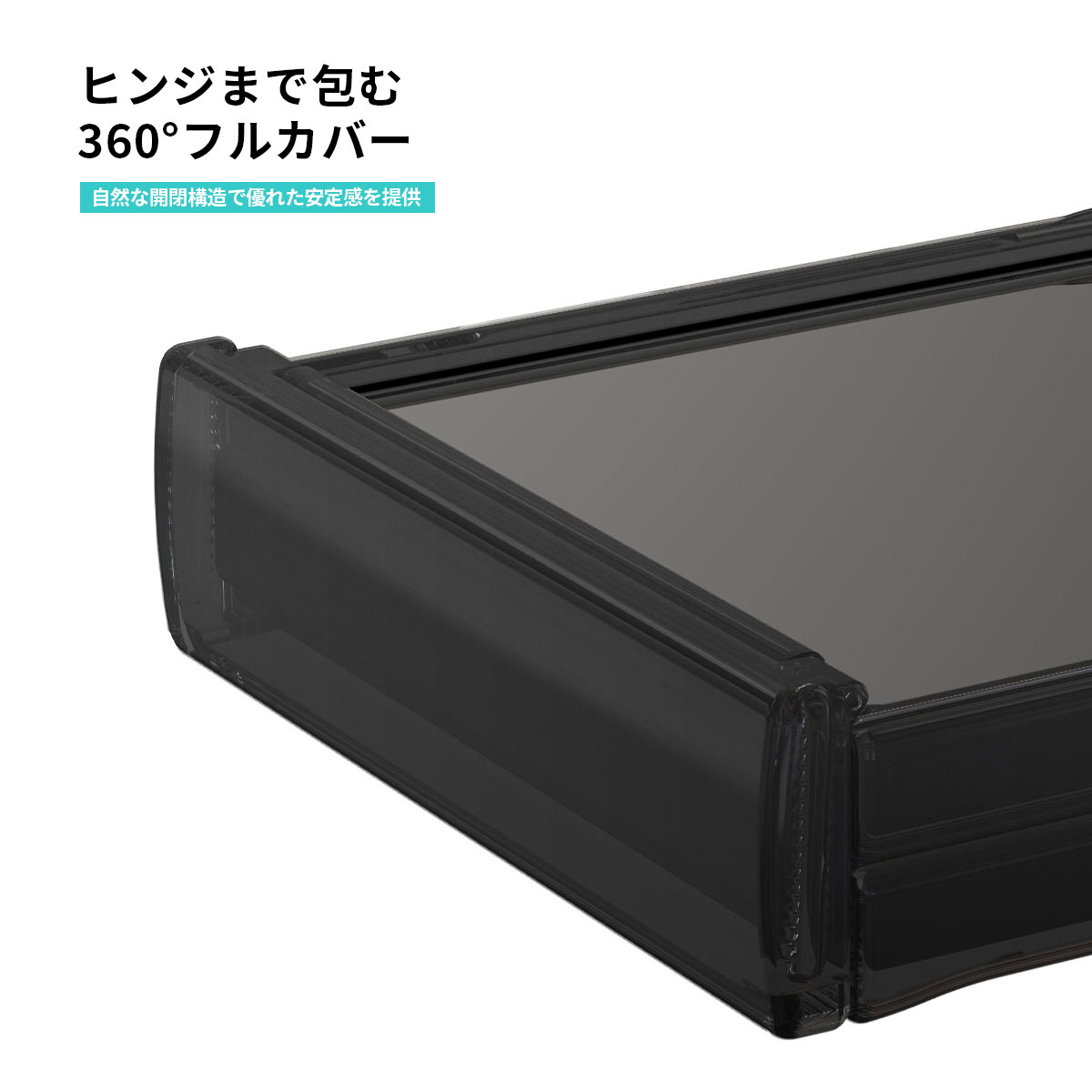 [Galaxy Z Flip7 ケース カバー] araree DUPLE 360 ハイブリッド フルカバー クリアケース [SAMSUNGの公式認証品] |  | 04