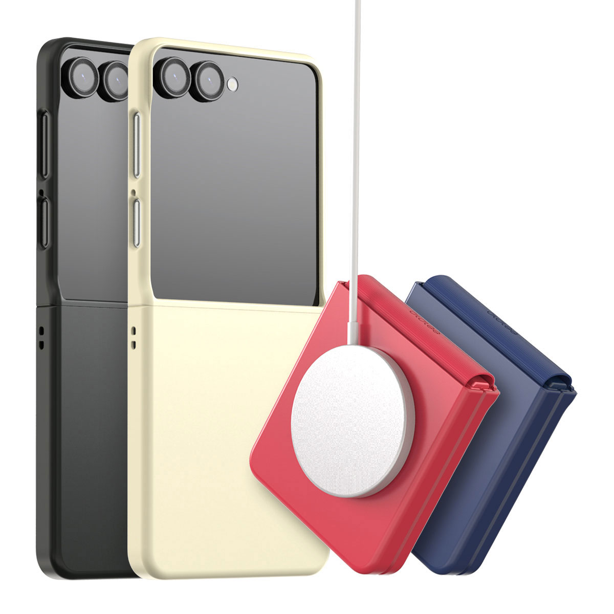 Galaxy Z Flip7 ケース カバー] araree MagSafe対応 Aero Flex M