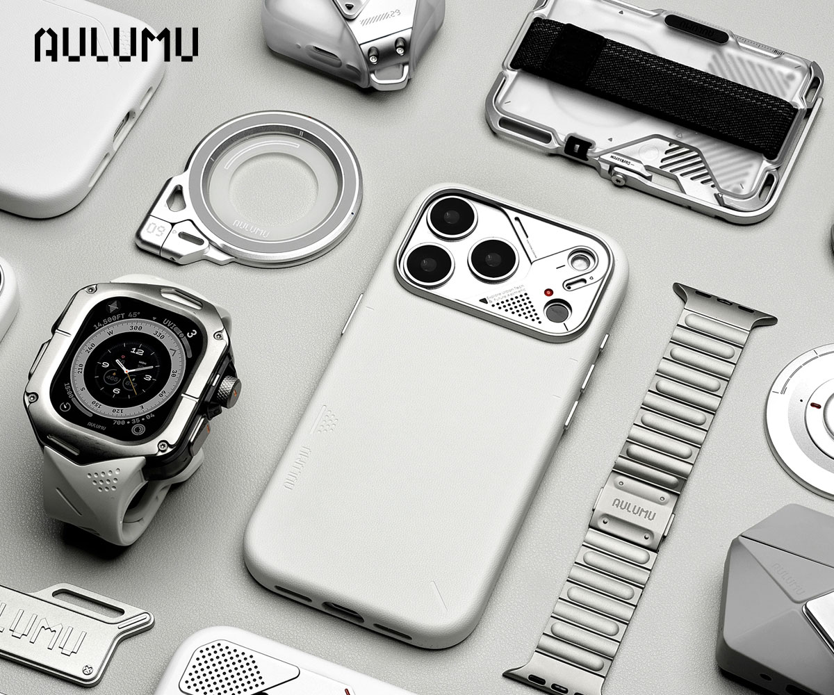 AULUMU A17 アラミド繊維 MagSafe対応ウルトラスリムケース for iPhone