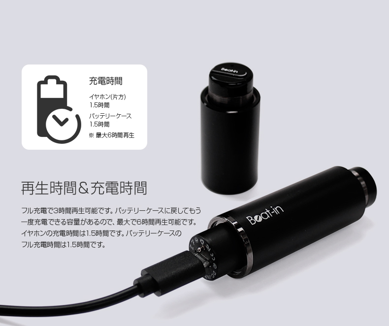 半額セール】ブルートゥース イヤホン 完全ワイヤレスイヤホン Beat-in