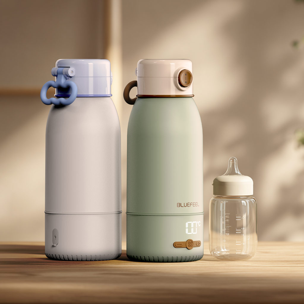 BLUEFEEL 電気ポータブルケトル Heat100 [ コードレスで100℃沸騰 500ml