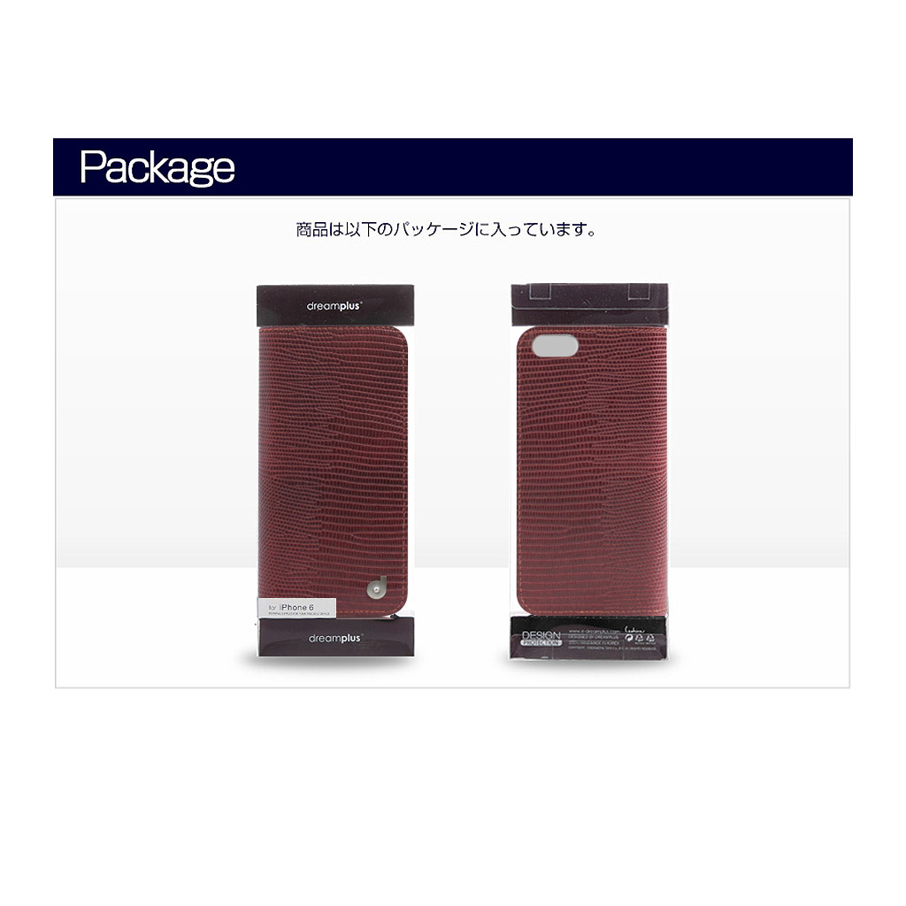 iphone se 第3世代 手帳 ケース Dreamplus Cleo Lizard Diary [ 本革 手帳型 ] for iPhone SE3 / SE2 / 8 / 7 レザーケース おしゃれ アイフォンケース｜mycaseshop｜10