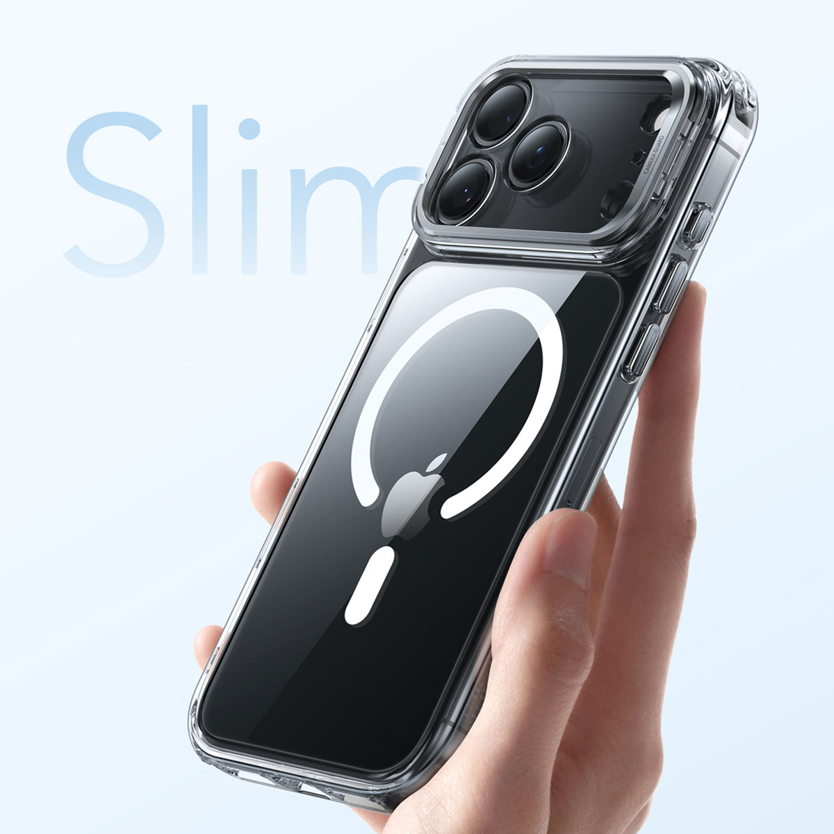 iPhone 17 / Air Pro Max 用] ESR 米軍MIL規格 Classic スタンド付き