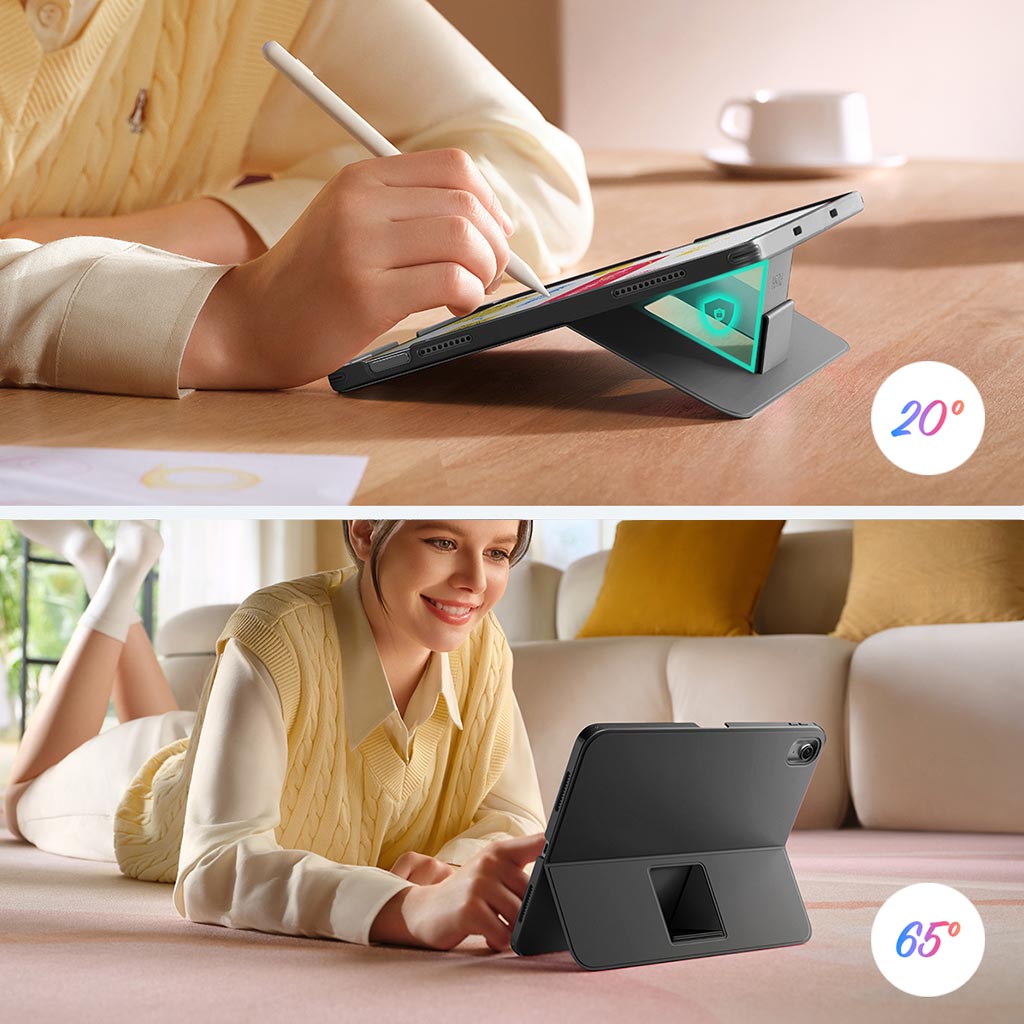 ESR FLEX 着脱式キーボードケース for iPad (A16 / 第10世代) : Mycase