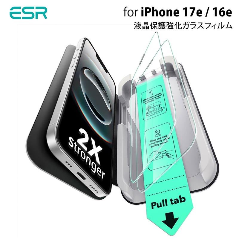 [iPhone 17e/16e�p] ESR UltraFit �t���ی십���K���X�t�B����