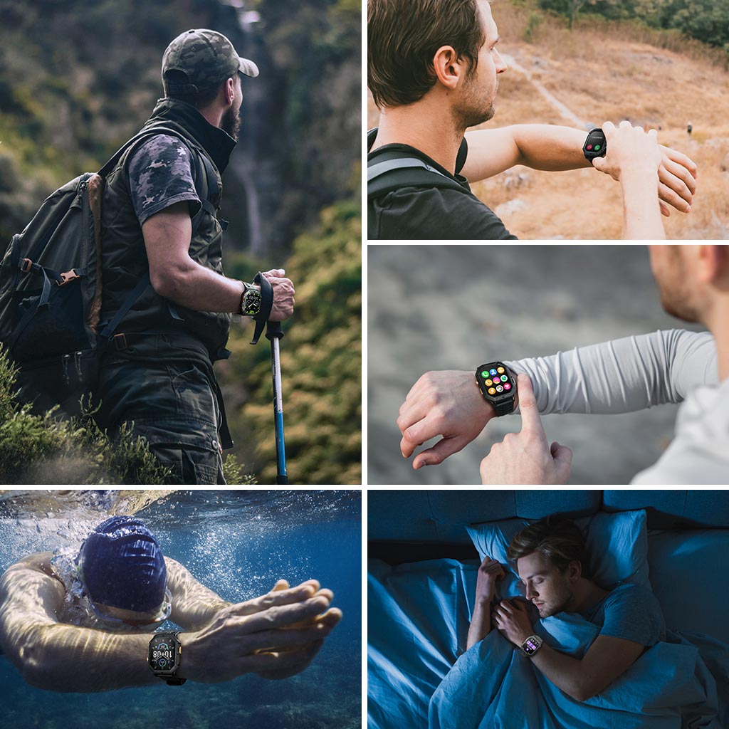 HAYLOU スマートウォッチ IRON N1 通常25日使用可能 日本語対応 5ATM防水 |  | 13