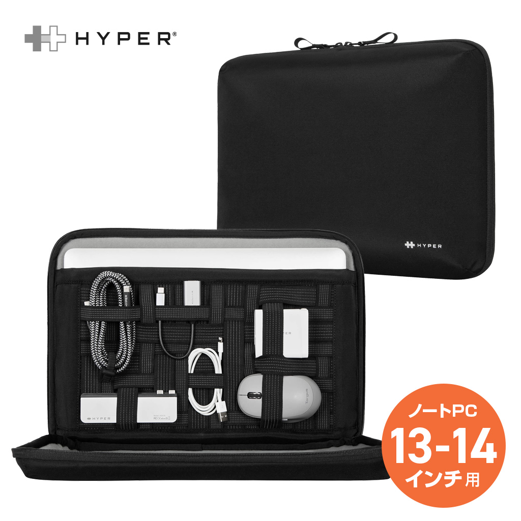 X[u P[X HyperShield 13-14C`p Stash &amp; Go Sleeve m[gPCP[X [ Macbook Pro Air Ռh~