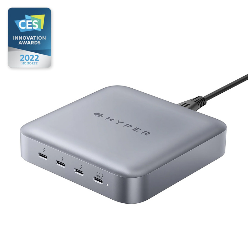HYPER HyperDrive Thunderbolt 4 パワーハブ GaN 電源一体型 PD