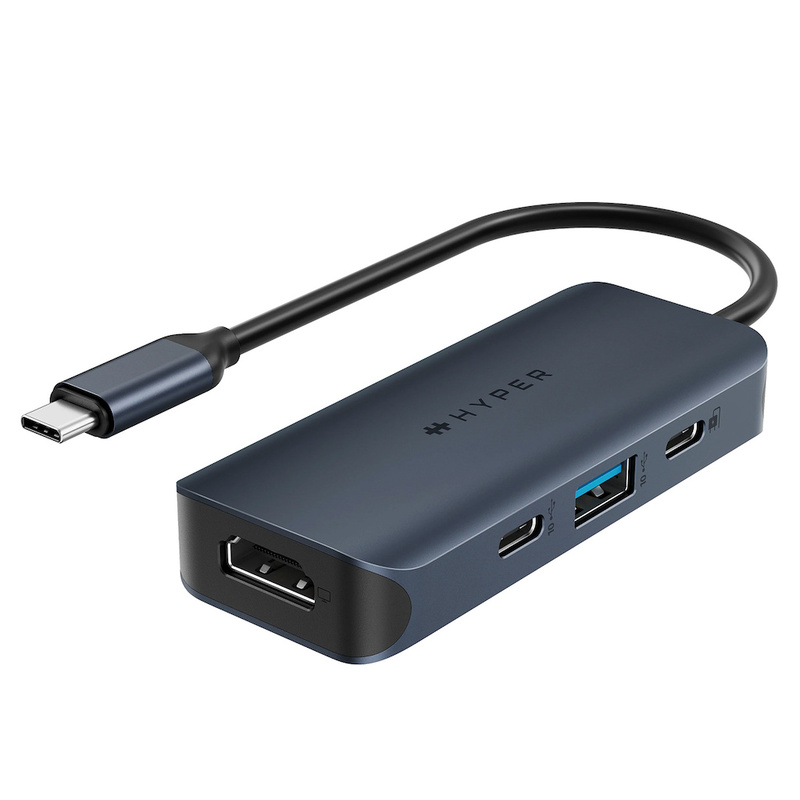 HyperDrive Next 4 Port USB-C ハブ c-type hub パススルー HDMI 100W USB-A PD USB 3.2 macbookハブ 拡張ハブ 4ポート｜mycaseshop
