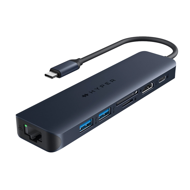 HyperDrive Next 7 Port USB-C ハブ c-type hub パススルー HDMI 100W USB-A PD USB 3.2 macbookハブ 拡張ハブ 7ポート｜mycaseshop
