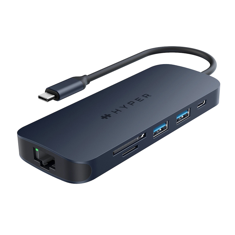 HyperDrive Next 8 Port USB-C ハブ c-type hub パススルー HDMI 140W USB-A PD 3.1 macbookハブ 拡張ハブ 8ポート｜mycaseshop