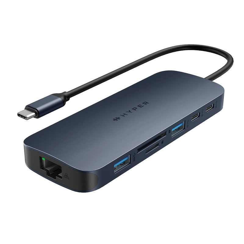 HyperDrive Next 10 Port USB-C ハブ c-type hub パススルー HDMI 140W USB-A PD 3.1 macbookハブ 拡張ハブ 10ポート｜mycaseshop