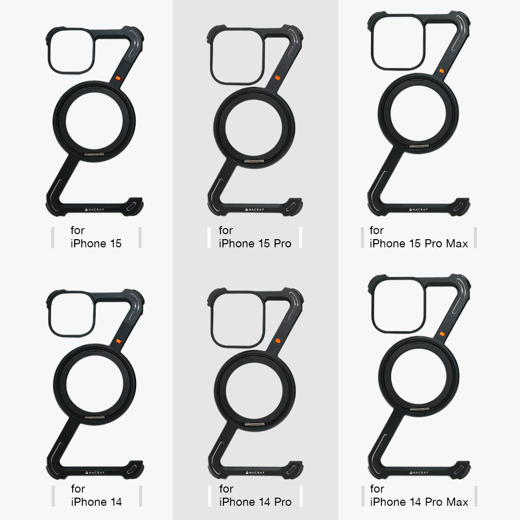 【HACRAY公式】[iPhone 16 / 16 Pro / 16 Pro Max 用] 360 RingStand アルミ・ブラック（リングスタンド）ケース for iPhone 16 / 15 / 14 シリーズ |  | 03