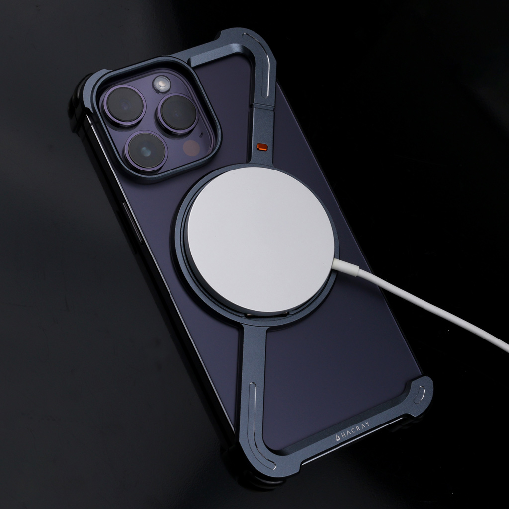 [iPhone 15 / 15 Pro] 360 RingStand（リングスタンド）ケース ブルー |  | 05