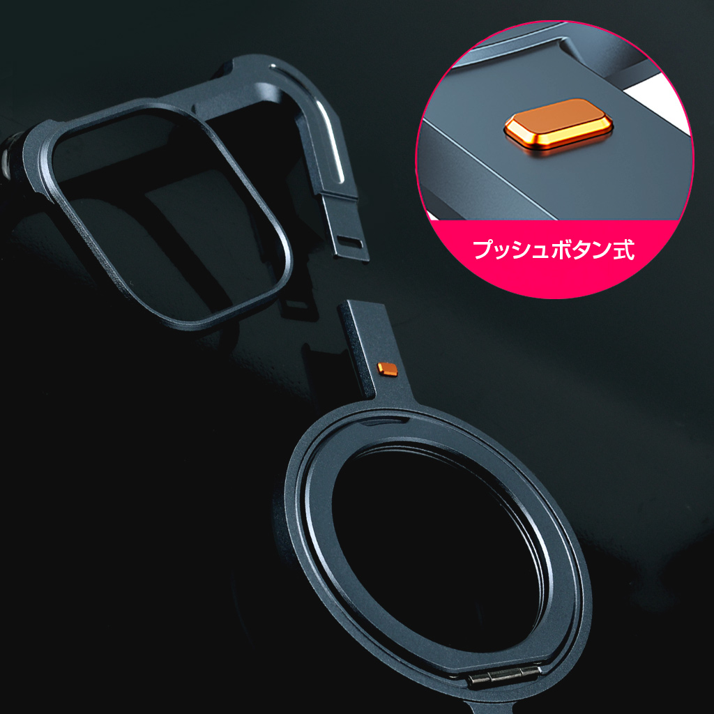[iPhone 15 / 15 Pro] 360 RingStand（リングスタンド）ケース ブルー |  | 09