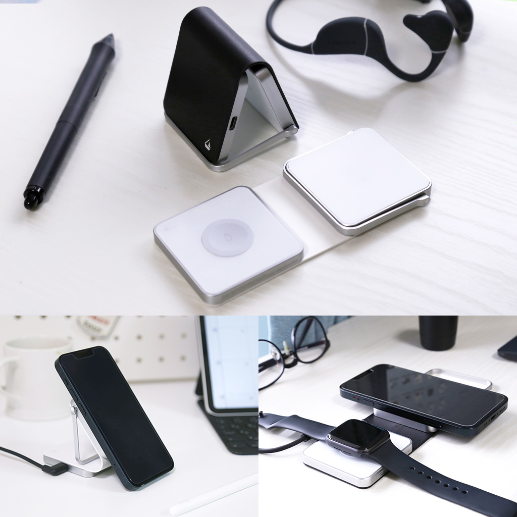 magsafe2in1充電スタンド&Apple Watch充電器純正 Magsafe 充電器と Apple Watch 充電器用の電話スタンド - TOPGO