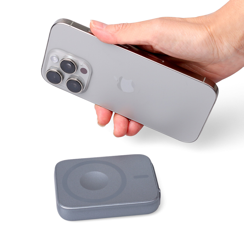 Hacray All in One 15W マグネットワイヤレスバッテリー [MagSafe対応 モバイルバッテリー] for iPhone、AirPods、Apple Watch、iPadなど |  | 03