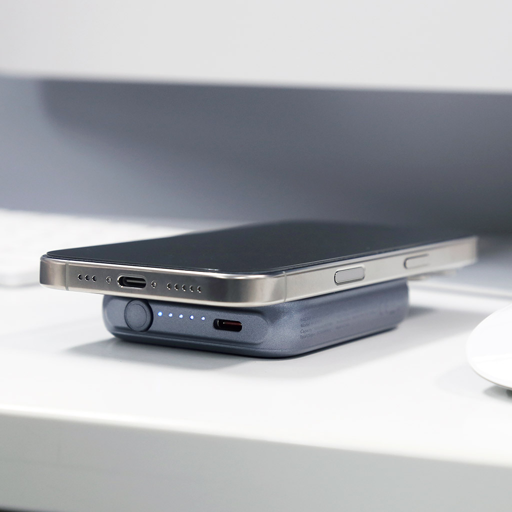 Hacray All in One 15W マグネットワイヤレスバッテリー [MagSafe対応 モバイルバッテリー] for iPhone、AirPods、Apple Watch、iPadなど |  | 09