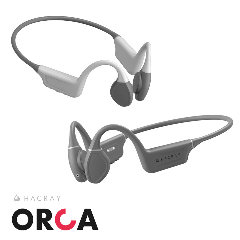 HACRAY Orca 可動式骨伝導イヤホン ワイヤレスイヤホン bluetooth 5.3 軽量骨伝導イヤホン