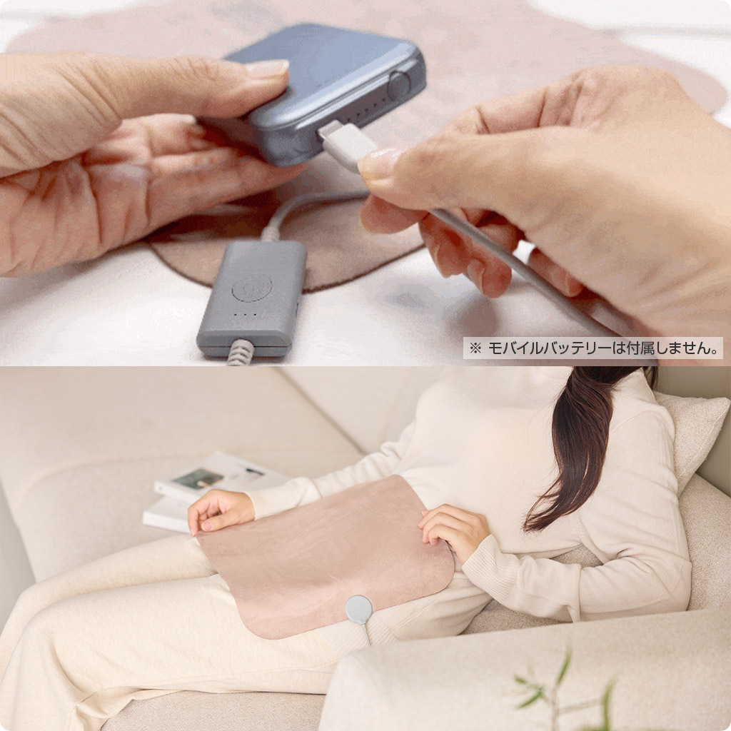 【テレビで紹介！】[インクで温める] INKO EXTRA ヒーティングパッド スエード 30x30cm |  | 03