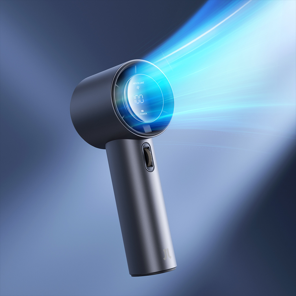 ハンディーファン Handheld Fan Pro1 [最大9m/s 風速100段階 LED