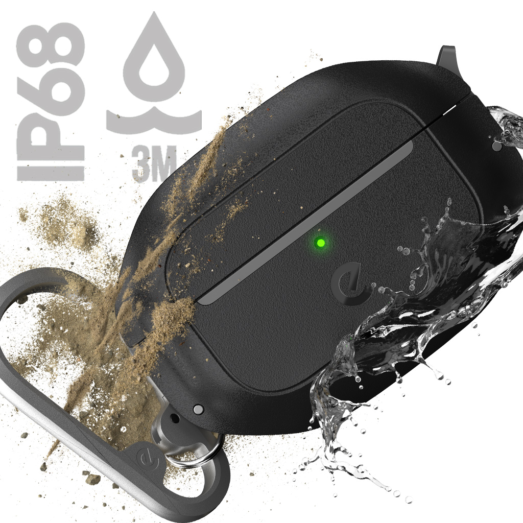 KeyBudz AirPods Pro 3 / 4 Element 防水ケース 米軍MIL規格 IP68