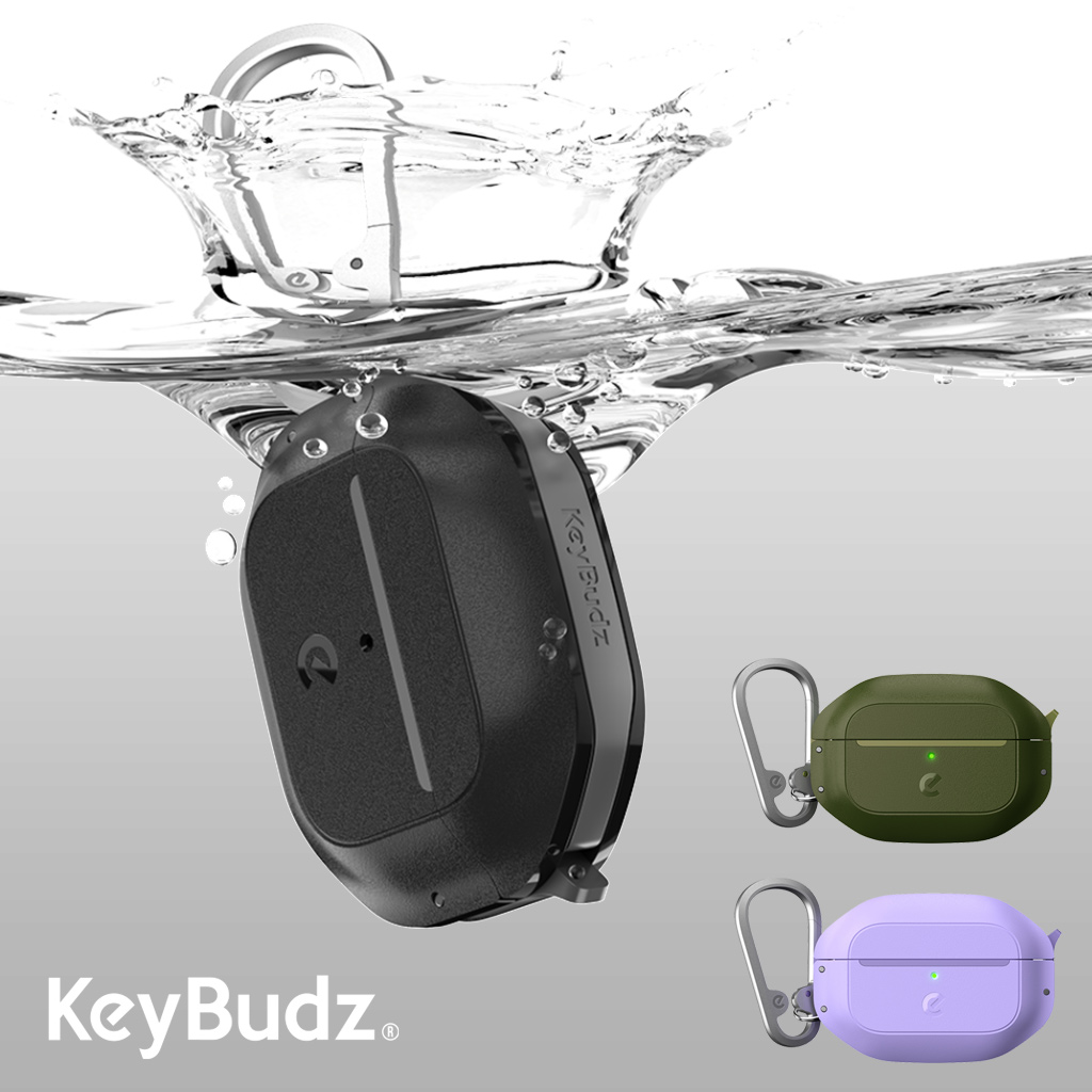 KeyBudz AirPods Pro (��2����/��1����jElement �h���P�[�X �ČRMIL�K�i IP68 �J���r�i�t��