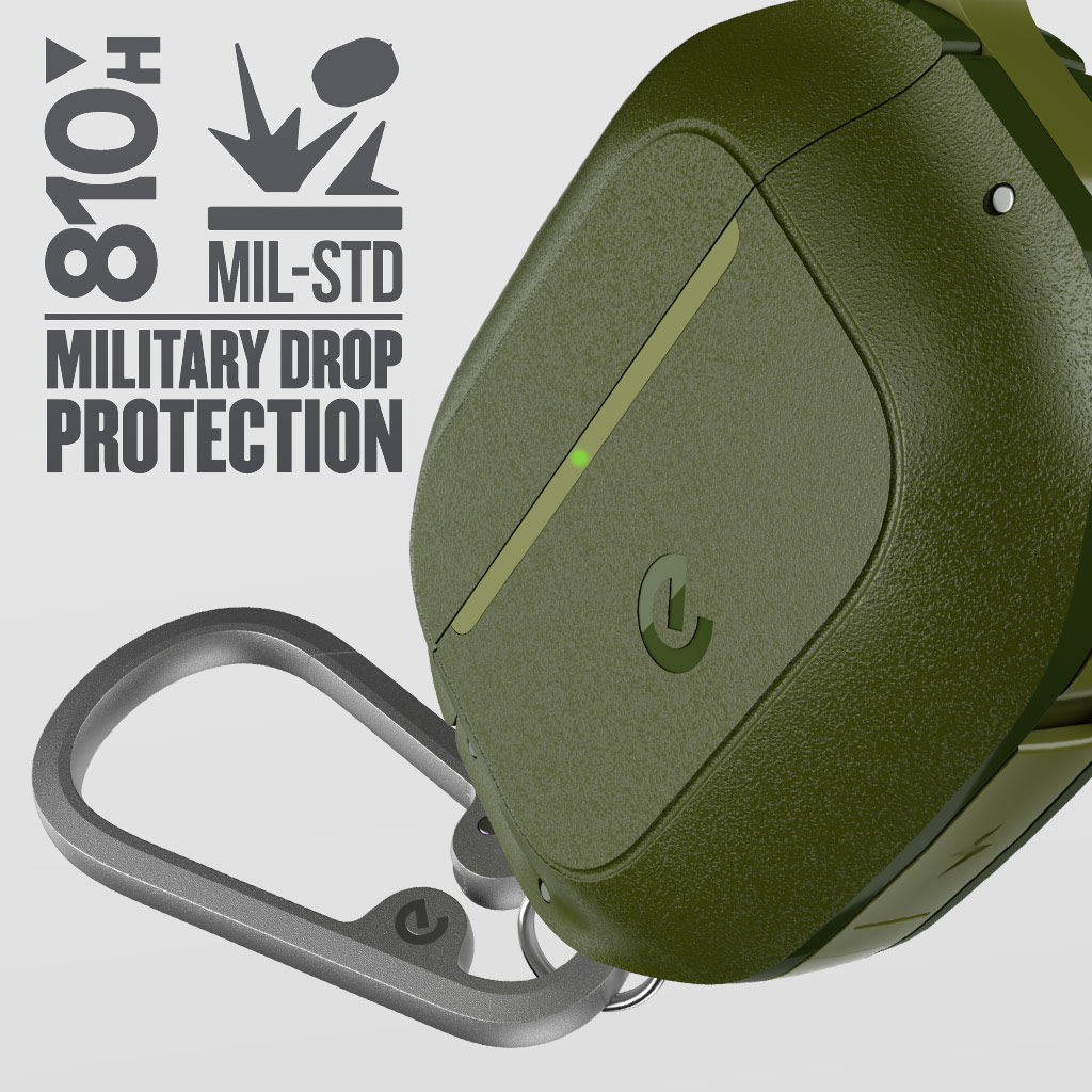 KeyBudz AirPods Pro 3 / 4 Element 防水ケース 米軍MIL規格 IP68