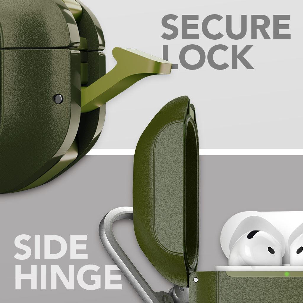 KeyBudz AirPods Pro 3 / 4 Element 防水ケース 米軍MIL規格 IP68