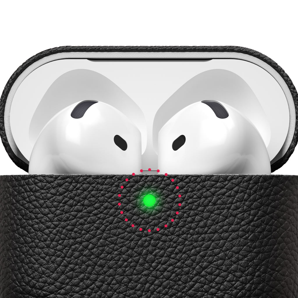 KeyBudz AirPods Pro 3 / 4 ケース イタリアン 本革ケース Artisan