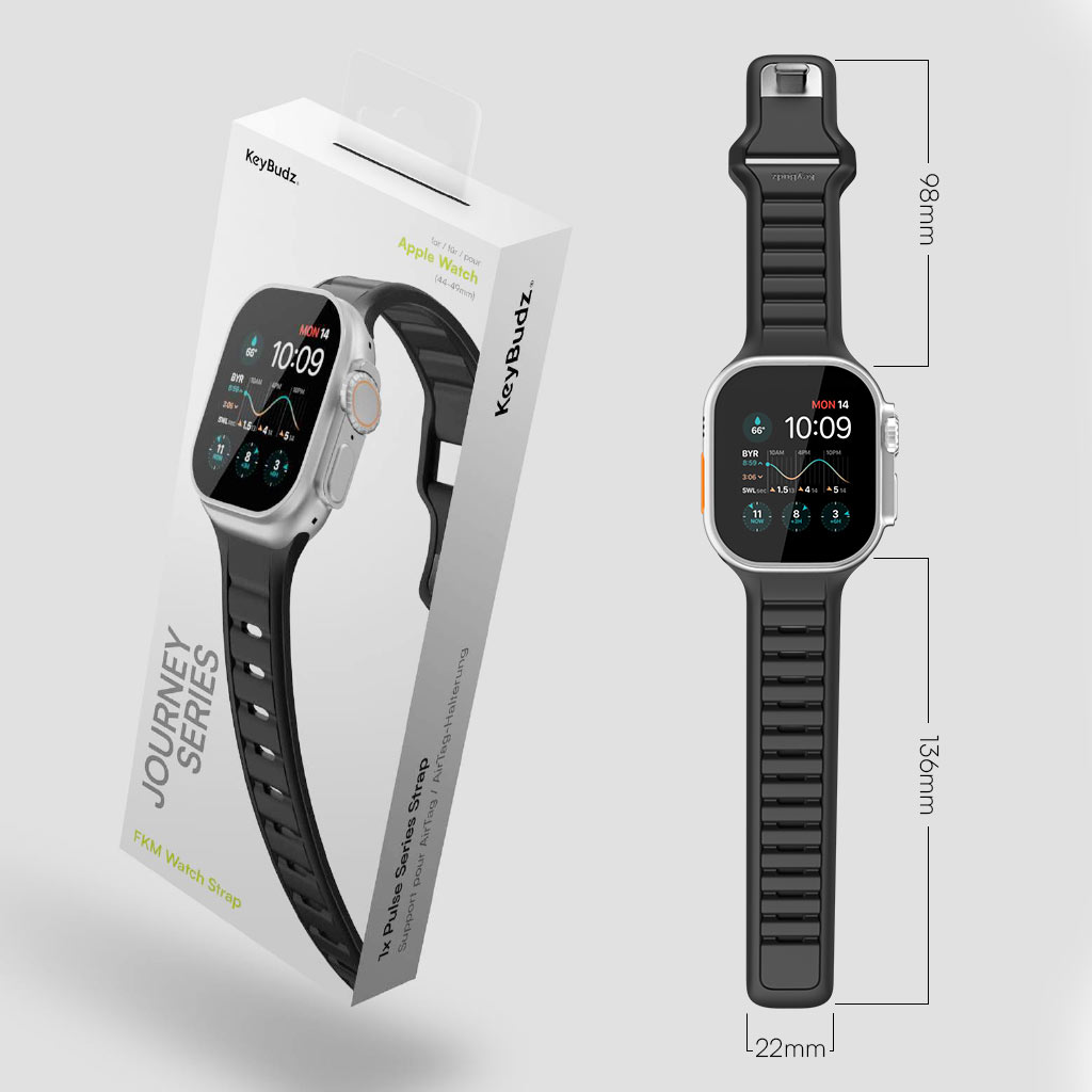 アップルウォッチ バンド 完全防水 防水バンド 交換ベルト Keybudz