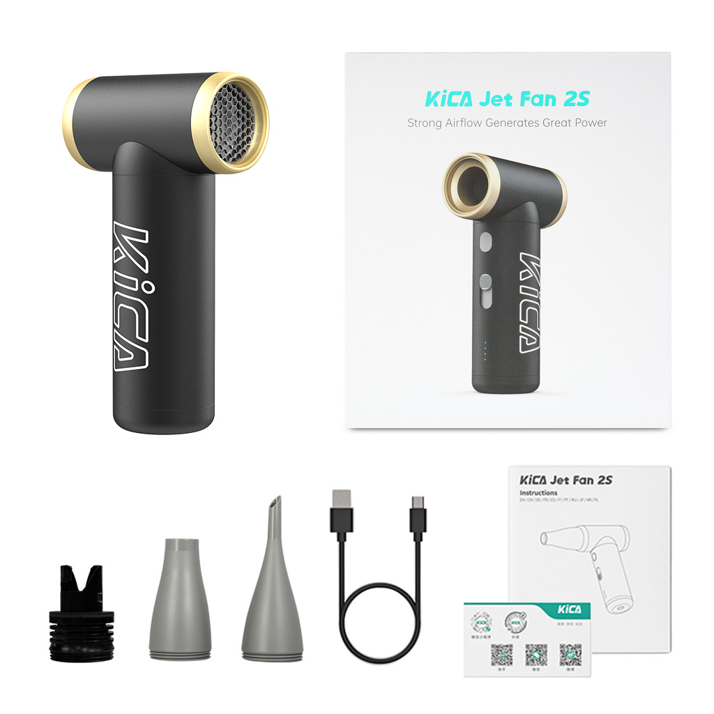 KiCA Jet Fan 2 エアブロワー　ハンディファン 国内正規品 KiCA キカ FeiyuTech KiCA Jet Fan 2 エアブロワー