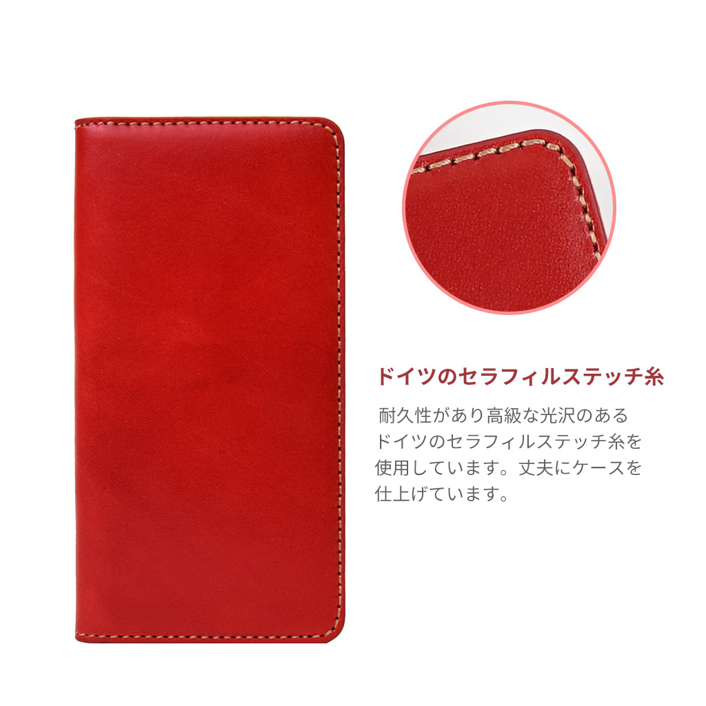 iPhone 14 / 14 Pro / 13 ケース カバー LAYBLOCK Tuscany Belly 【手帳型 本革】アイフォン レザー [for iPhone XS / X / XS Max / XR]｜mycaseshop｜04