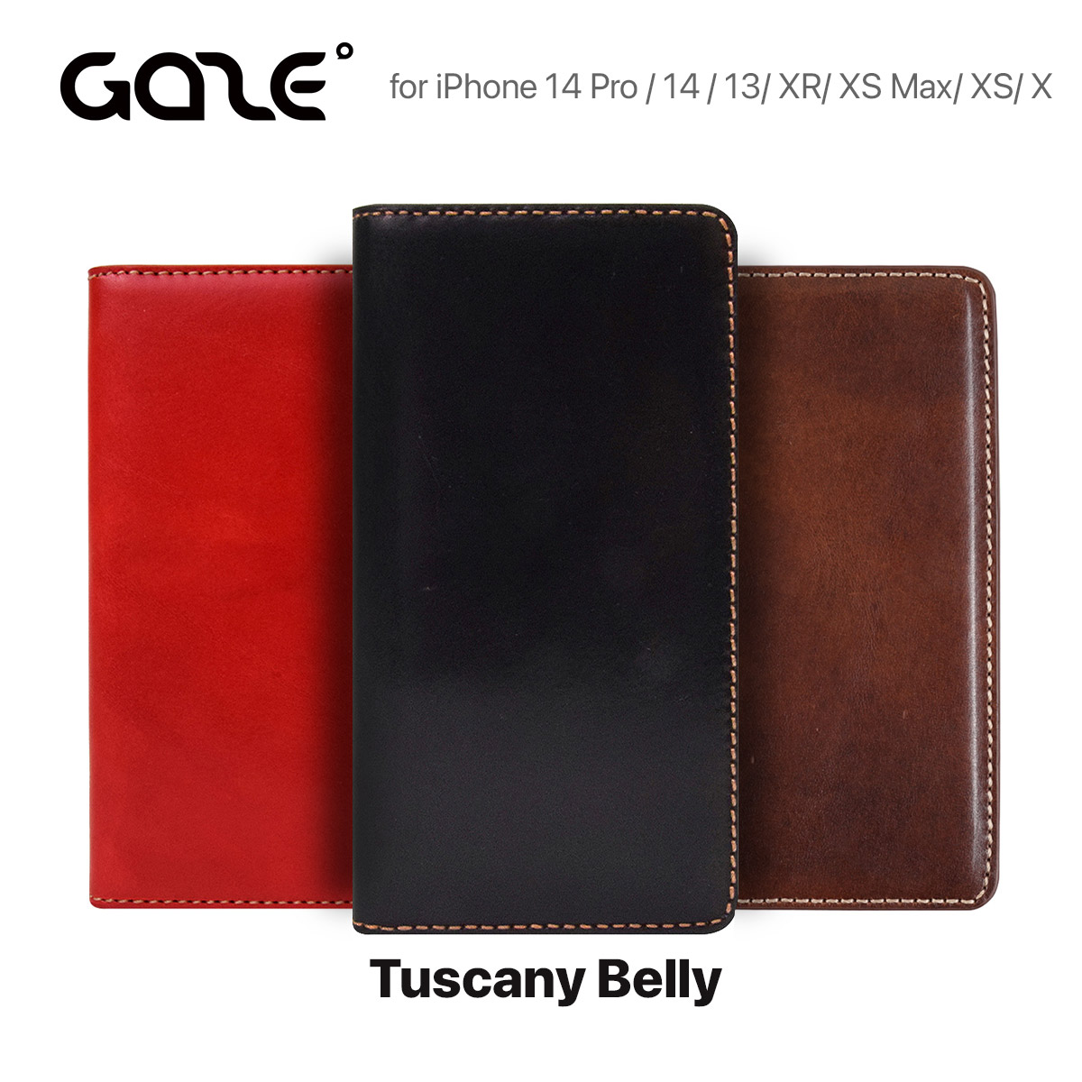iPhone 14 / 14 Pro / 13 ケース カバー LAYBLOCK Tuscany Belly 【手帳型 本革】アイフォン レザー [for iPhone XS / X / XS Max / XR]｜mycaseshop