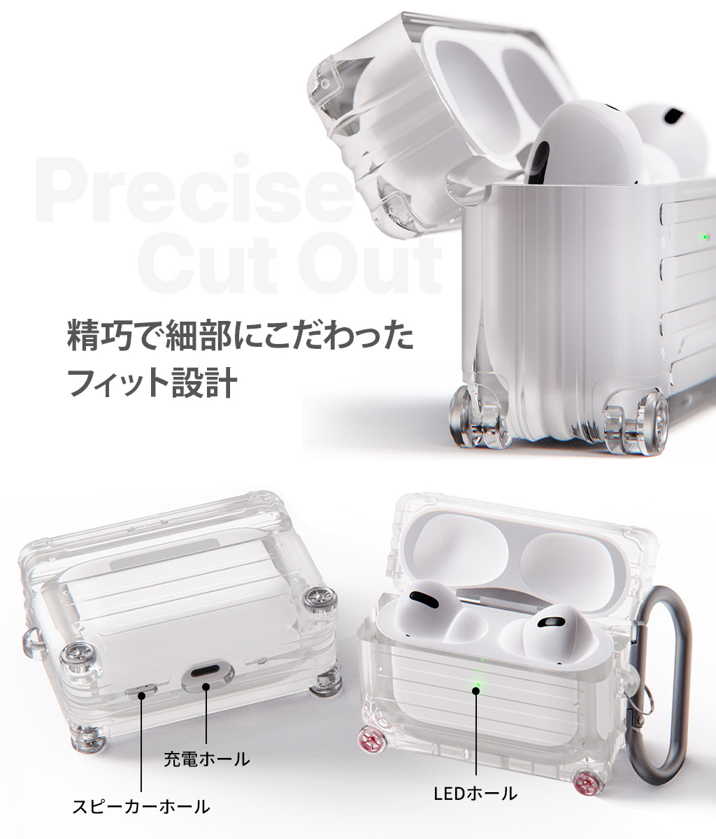 AirPods pro ケース クリア LED表示対応 |  | 05