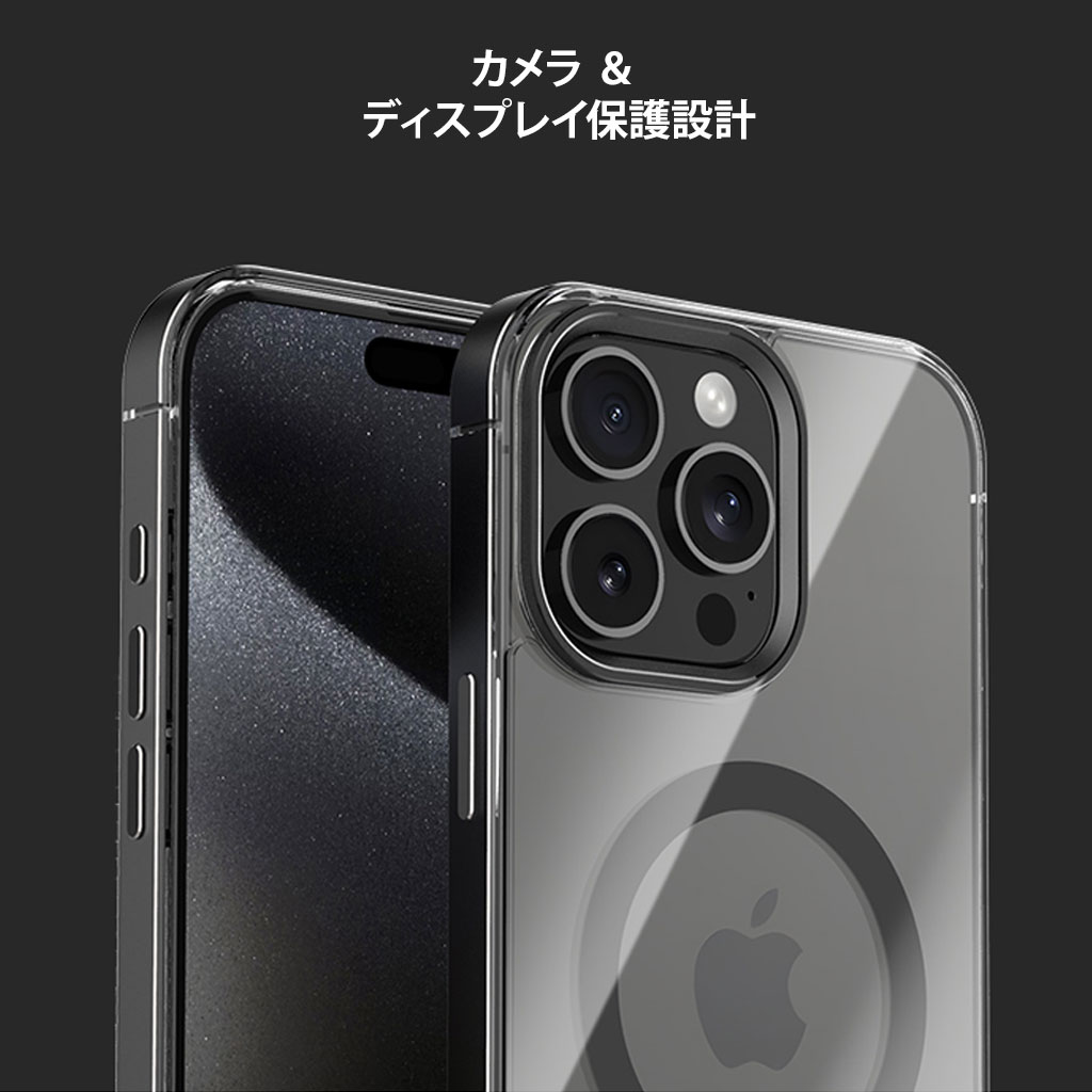 iPhone 17 用] motomo MagSafe対応 METAL CASE バンパー風