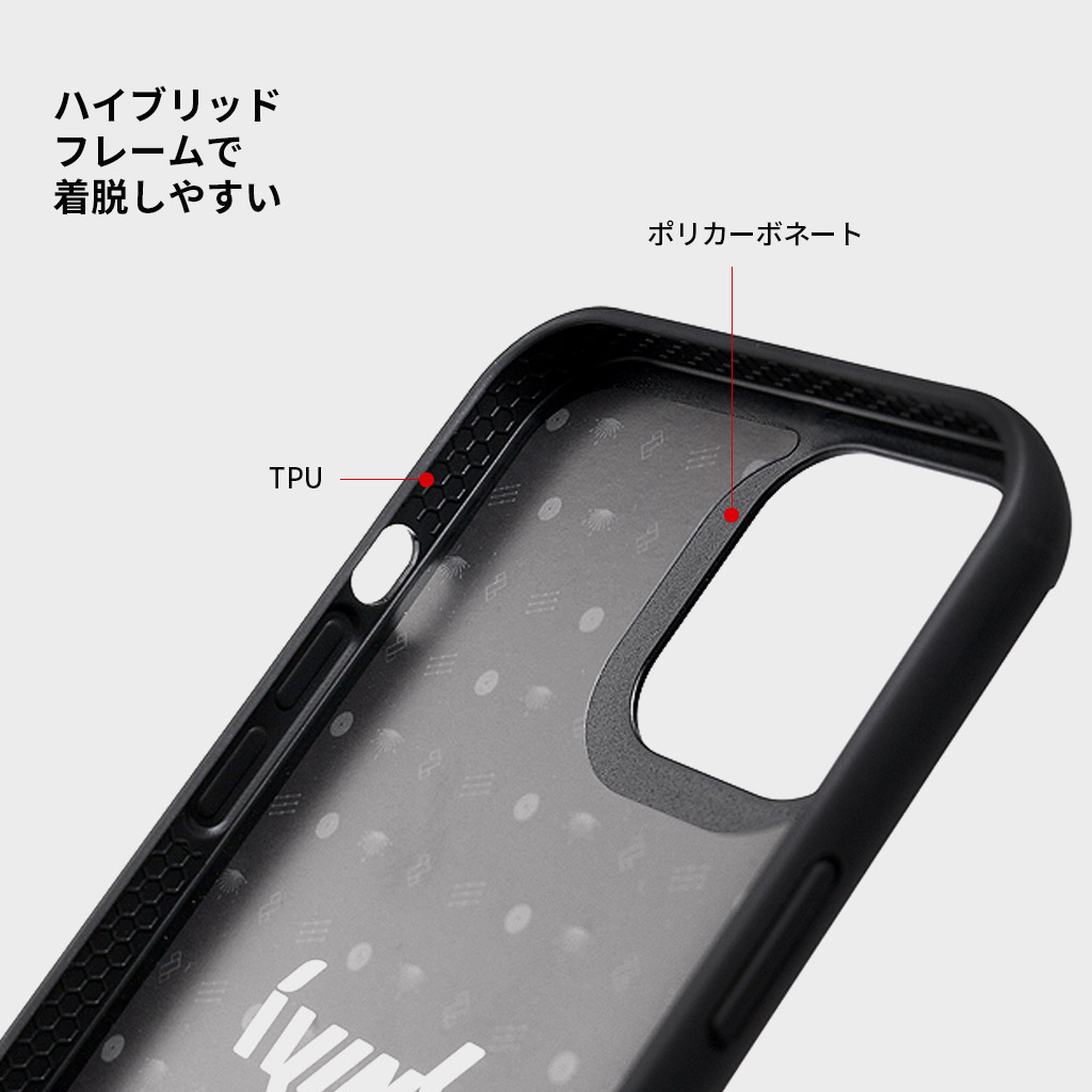 iPhone15pro用 アイフォン15 iPhone 15 / 15 Pro Man&Wood MagSafe対応 天然木ケースEbony 防塵 着脱しやすい ストラップホール付き 木目｜mycaseshop｜05