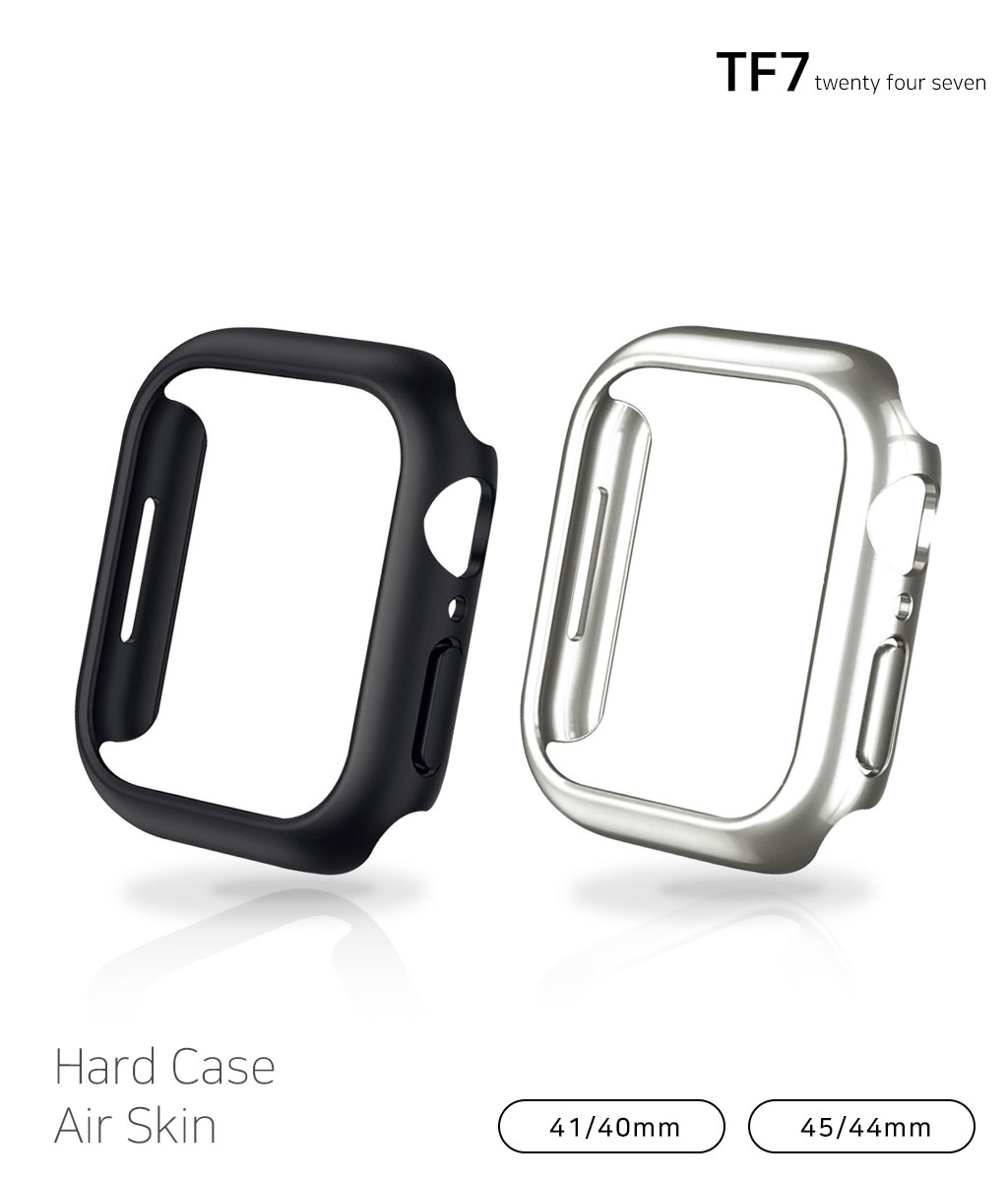 TF7 アップルウォッチ ハードケース Air Skin 保護 カバー 耐衝撃 for Apple Watch 45/44/42/41/40/38mm (Series9-1,SE)｜mycaseshop｜05