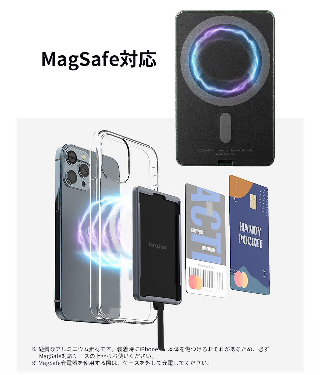 ま　カードケース 楽天市場】MagSafe用 カードケース マグネット式 スマホ カード