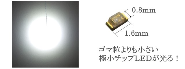 チップ型ＬＥＤランプ 白（超高輝度）光