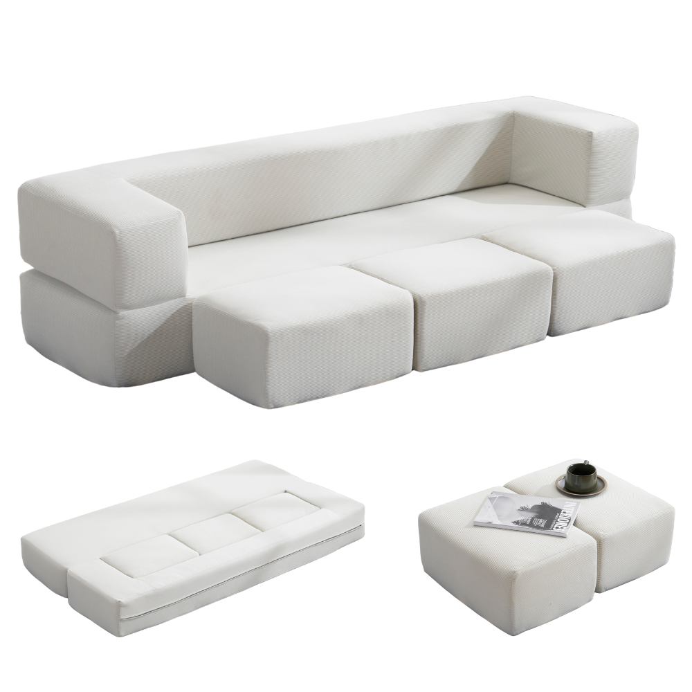 BTM ソファベッド ローソファ ソファー リビングソファ 最大5人掛け