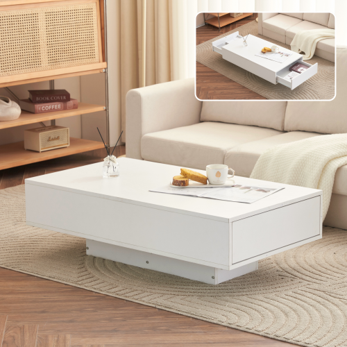 BTM ローテーブル 収納付き テーブル センターテーブル 大容量 簡単