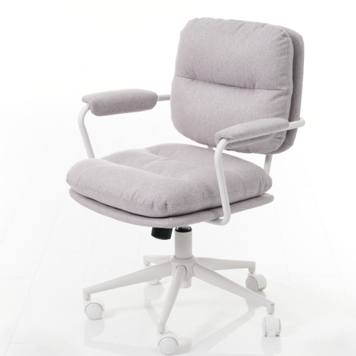 BTM デスクチェア オフィスチェア 椅子 肘付 回転 北欧 学習 在宅