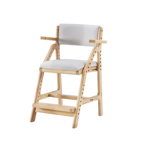 BTM 【肘あり】【1脚】学習チェア 学習椅子 木製 子供 キッズチェア