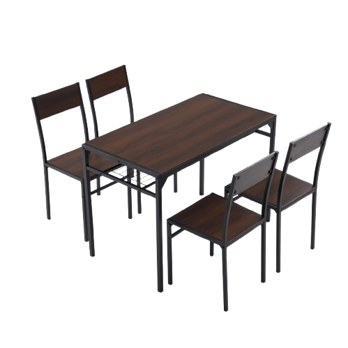 BTM ダイニングセット 5点 ダイニング5点セット 4人用 4人掛け