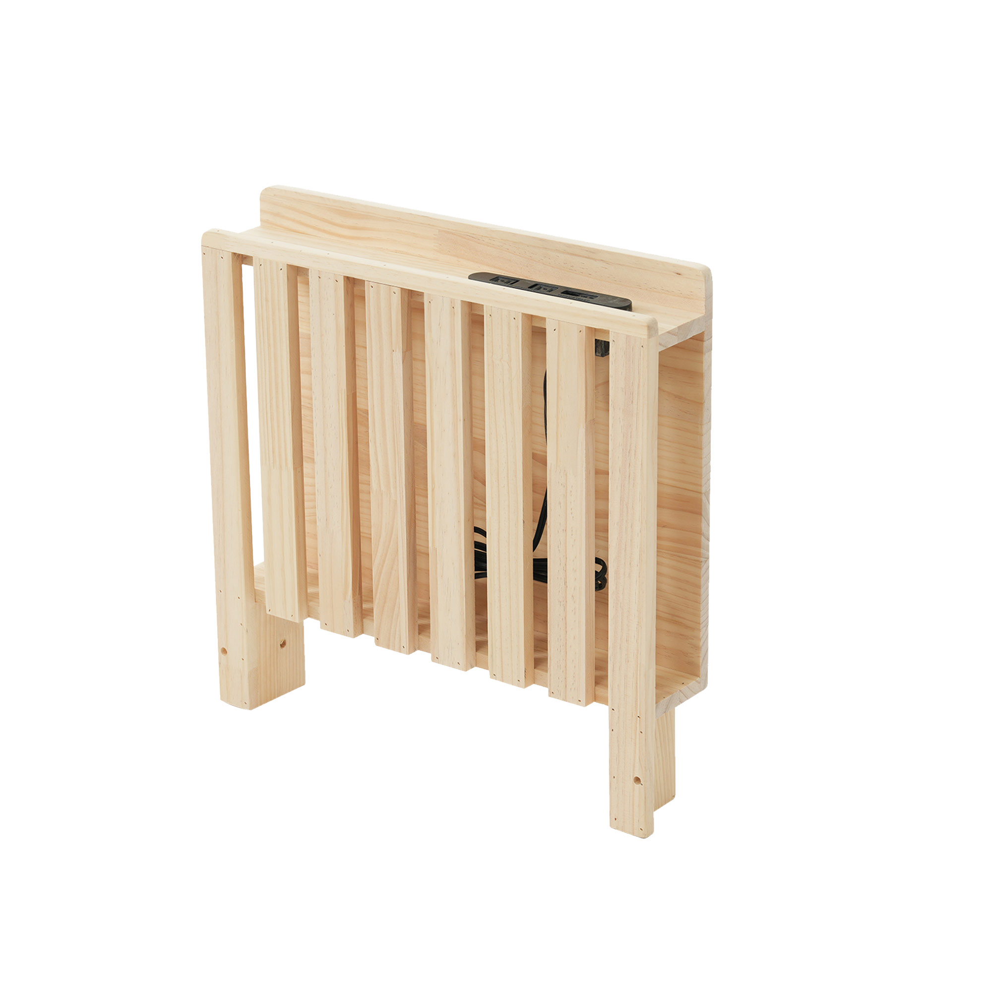 BTM 【「ハイタイプ」ヘッドボードx2個】パレットベッド 宮付き