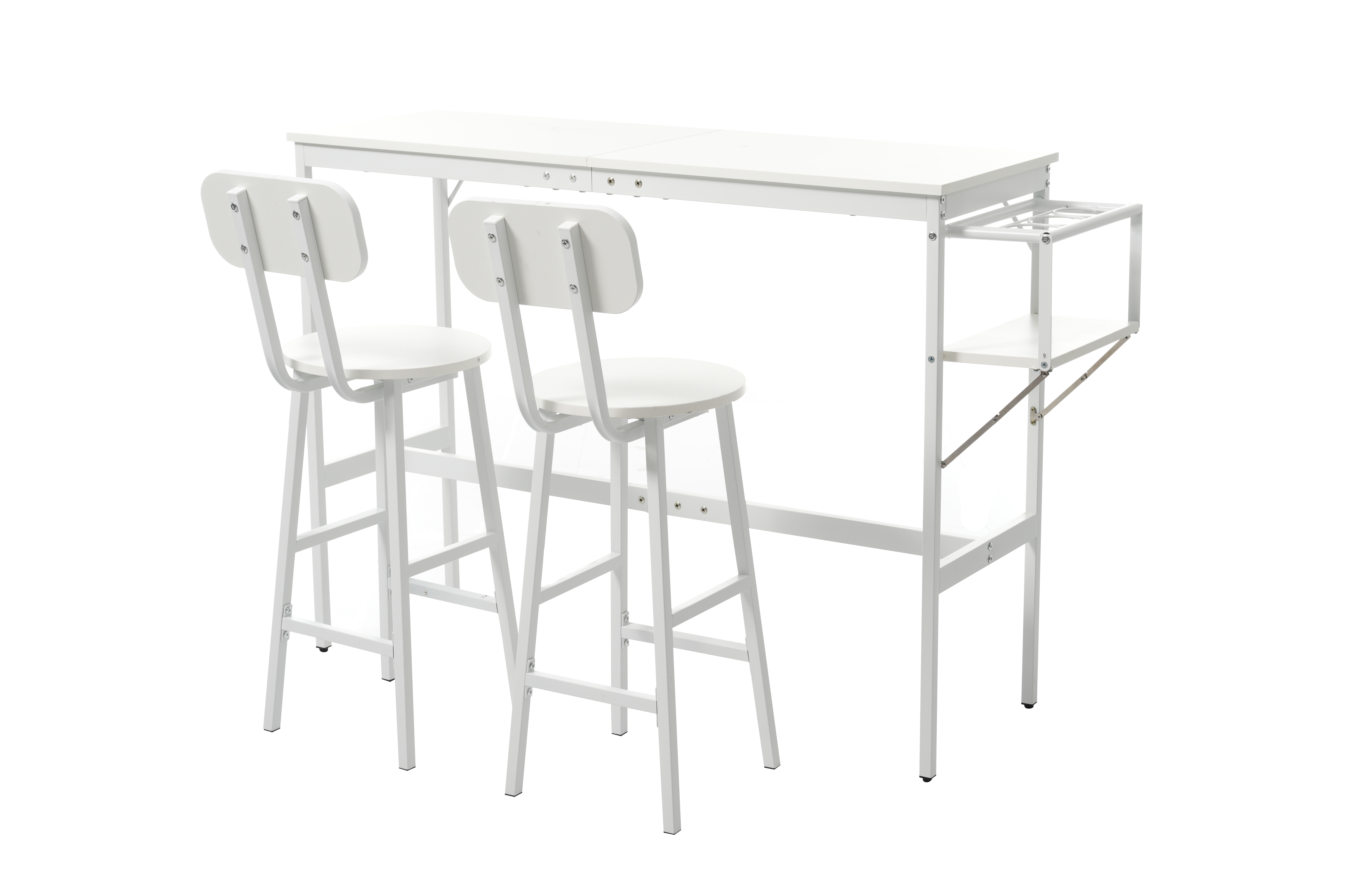 BTM 【在庫一掃10%OFF】カウンターテーブル 3点セット ハイテーブル