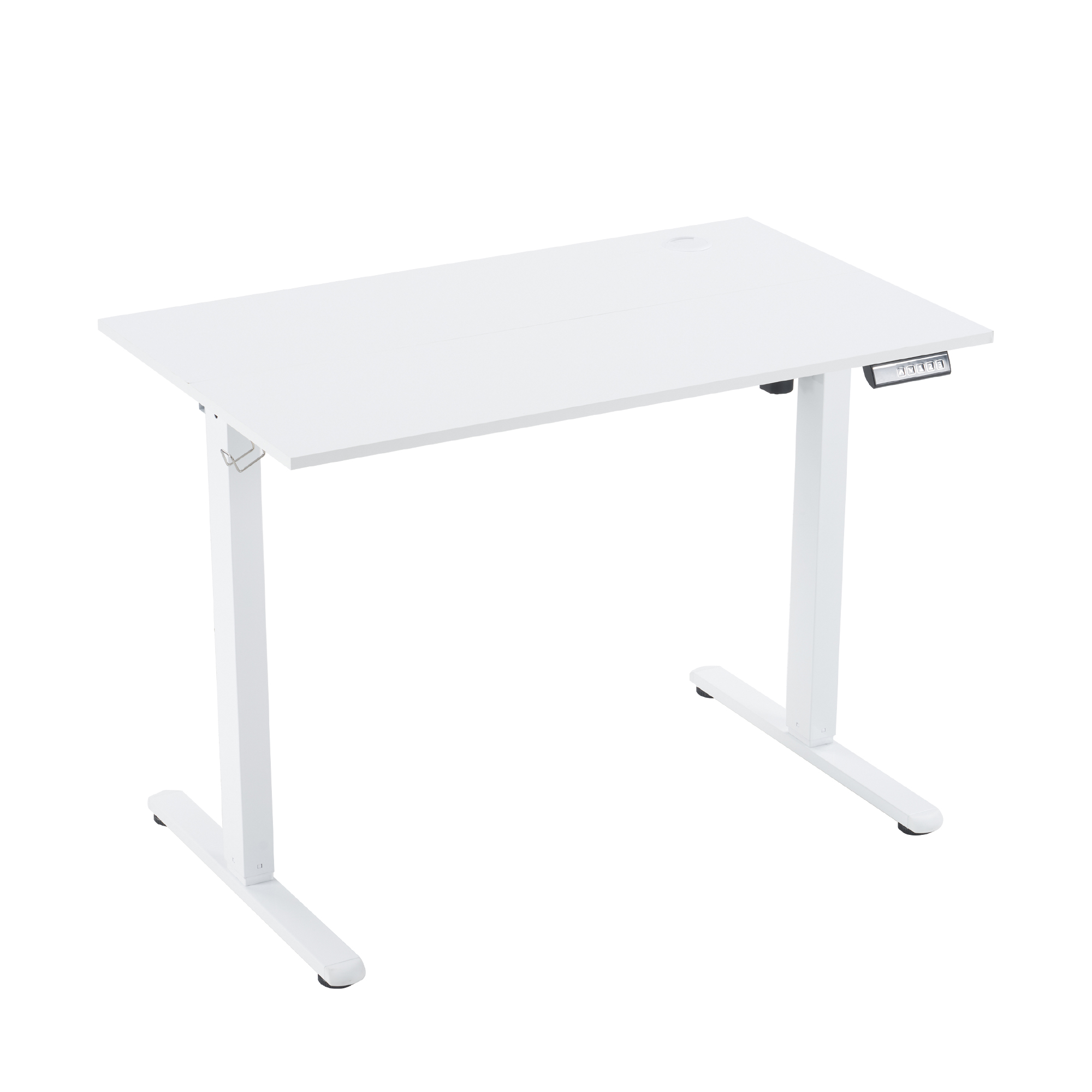 BTM 【割引5%OFF】電動昇降デスク☆激安☆ 幅100cm フック付き メモリ