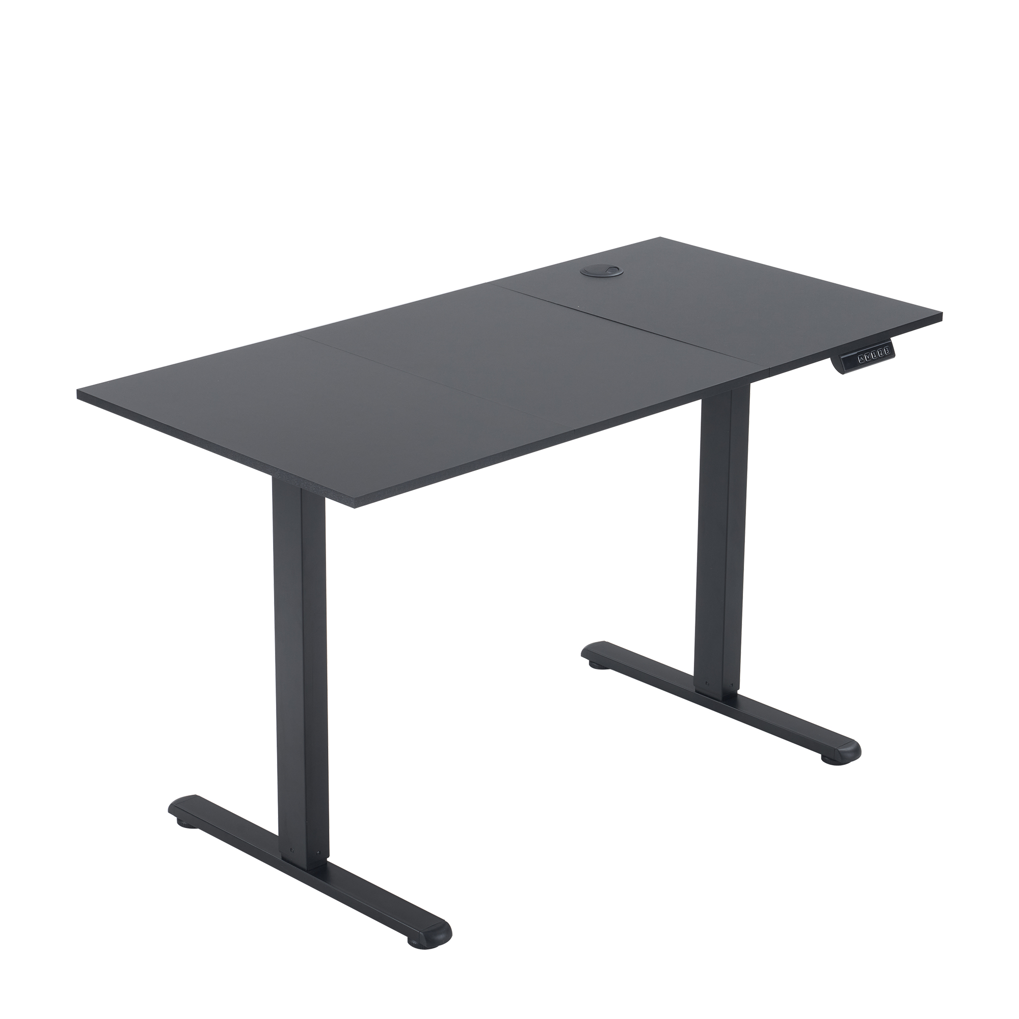 BTM 電動昇降デスク☆激安☆ 幅120cm フック付き メモリ機能 高さ調整